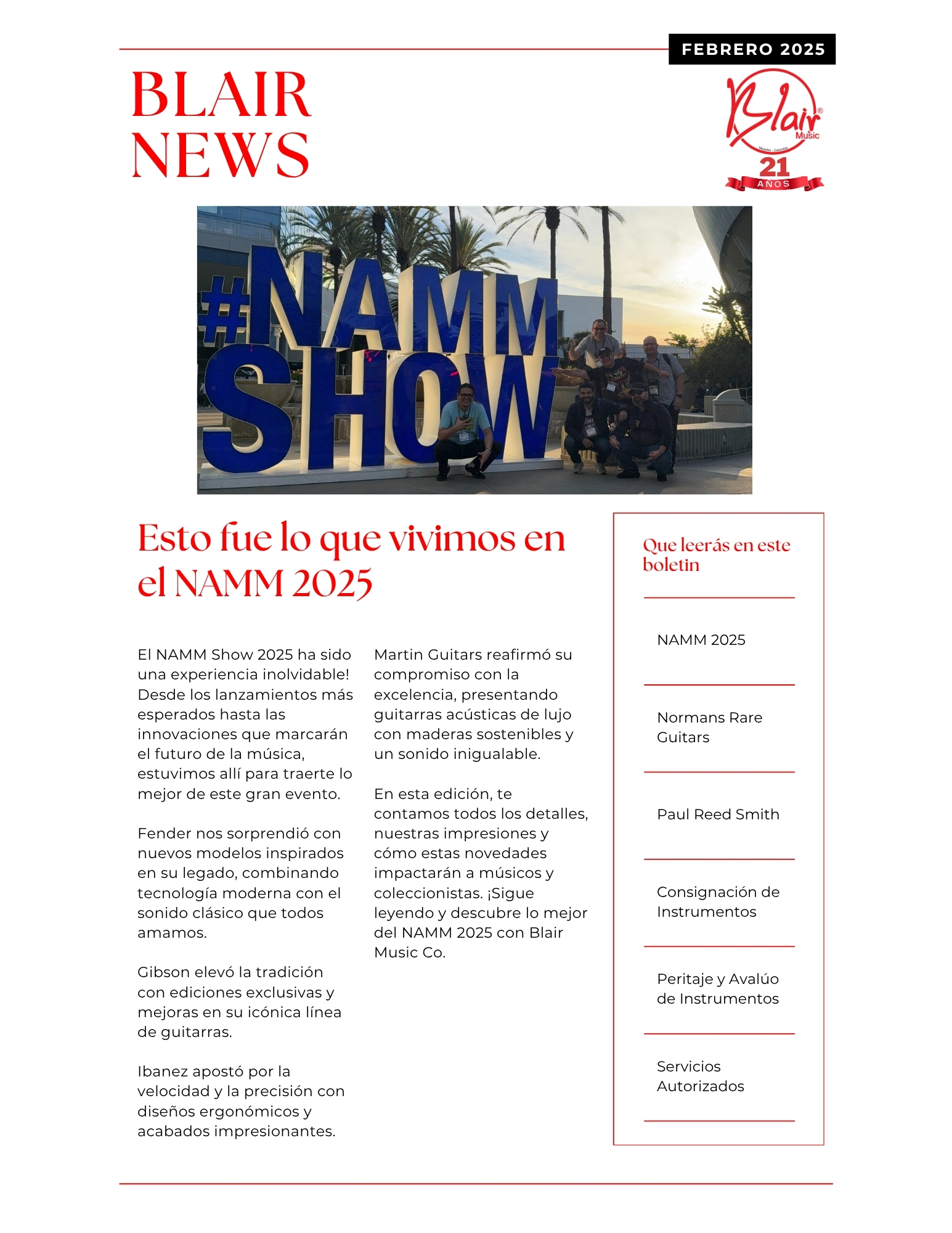 Revista Enero-Febrero 2027